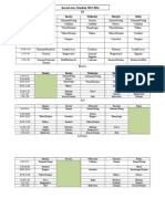 2015 - 2016 Related Arts Schdule Mainstream Draft