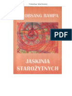 T. Lobsang Rampa - Jaskinia Starożytnych