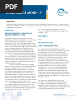 Accume August 2015 Compliance Monthly