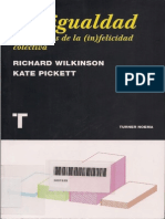 Desigualdad Un Analisis de La (In) Felicidad Colectiva (Wilinson, Richard & Picket, Kate 2009)