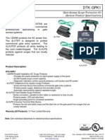 Ditek DTK-GPK1 Data Sheet