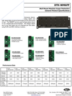 Ditek DTK-WM6FP Data Sheet