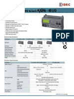 Ft1A Series - 40 I/O: New Generation PLC