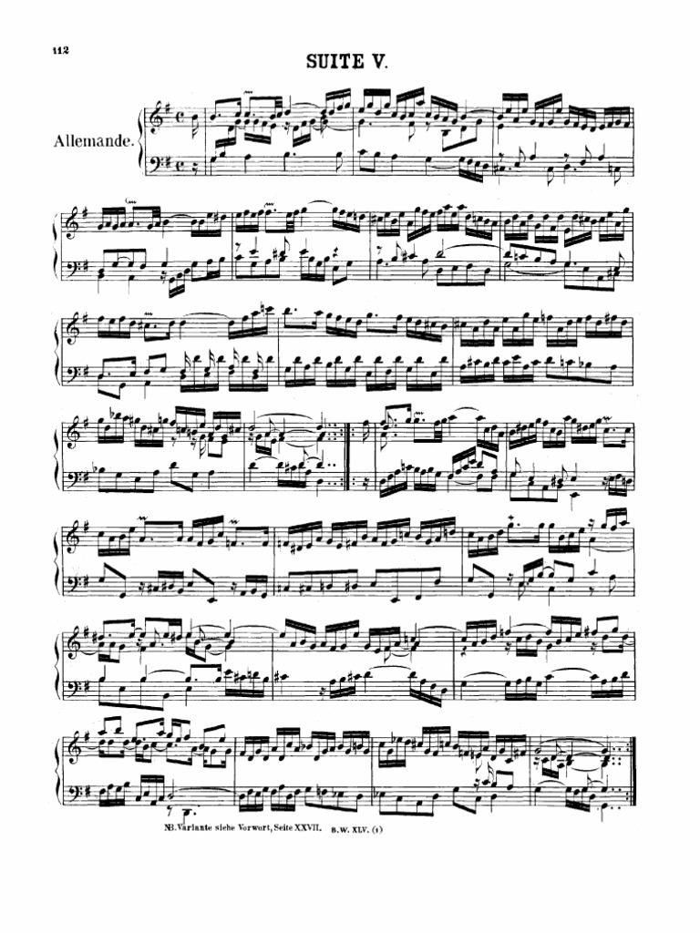 Suite francesa bach.pdf Suites Música clásica