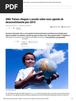 ONU_ Países Chegam a Acordo Sobre Nova Agenda de Desenvolvimento Pós-2015 _ ONU Brasil