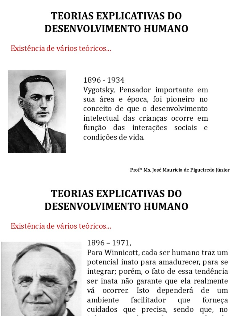 Teorias do Desenvolvimento Humano | PDF | Aprendizado | Conceitos ...