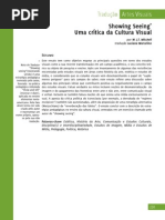 Showing Seeing W J T Mitchell