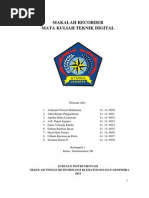 Download Teknik Digital - Makalah Recorder by Aprilia Erlita SN273420215 doc pdf