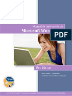 Word 2013, Uso Básico PDF