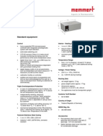 Waterbath Model WNE 10: Standard Equipment