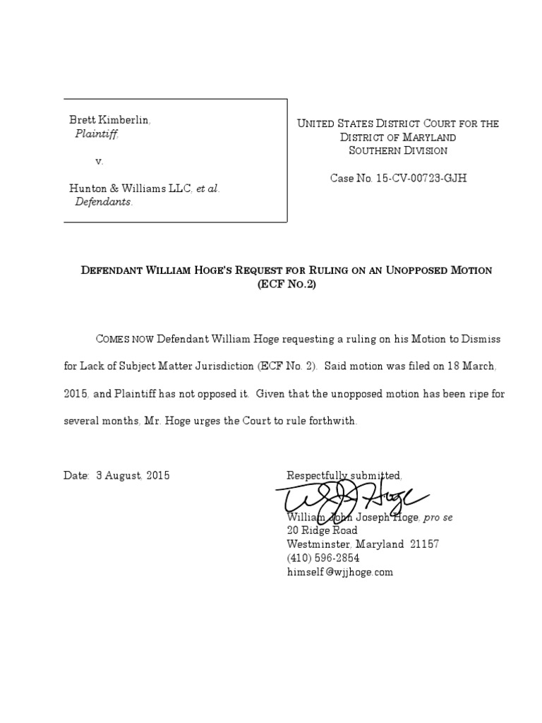 Req 4 Ruling | PDF