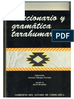 Marquez Terrazas, Zacarias. Diccionario y Gramatica Tarahumares