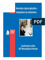 Normativa Laboral Aplicable A Trabajadores de Condominios