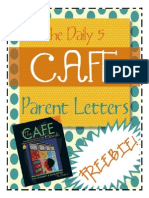parent daily 5:cafe letter