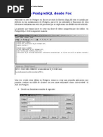 EL API de PostgreSQL Desde Fox