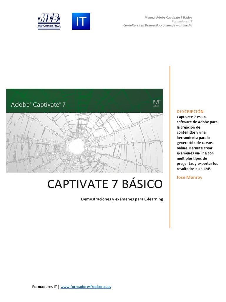 Manual Captivate 8 | PDF | Point and Click | Microsoft PowerPoint