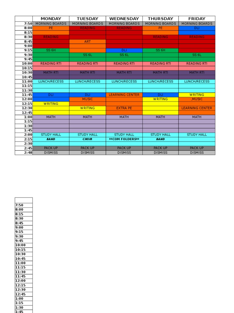 2015-16 Schedule | PDF | Foreign Language Studies