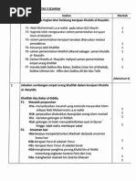 Skema Jawapan Sejarah K3 2015 - Sibu