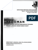 Kepmenkes 625 Tahun 2010 Pedoman Penyusunan Sistem Remunerasi Peg BLURS