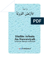 Terjemah Hadits Arbain an-Nawawiyah