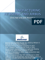 Lean Manufacturing at Boeing and Airbus