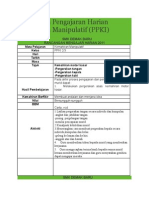 Rancangan Pengajaran Harian Kemahiran Manipulatif