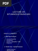 Bituminous Mix Lecture