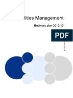 Facilities Management Business Plan 2012-13