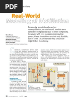 Real-World Modeling of Distillation