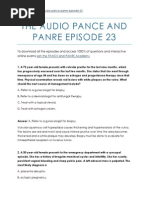 The Audio PANCE and PANRE Episode 23 - The Physician Assistant Life