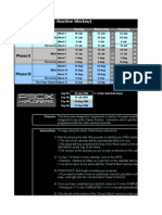 Blank P90X Worksheet