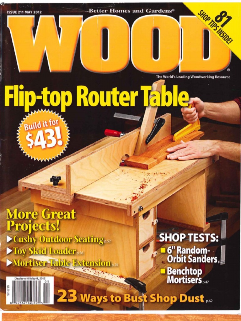 Wood Magazine May 2012 PDF