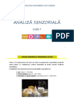 Analiză Senzorială-Curs 7