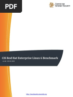 CIS Red Hat Enterprise Linux 6 Benchmark v1.4.0