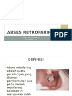 Abses Retrofaring Gejala dan Penanganan