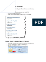 Create Automatic Table of Contents.doc