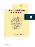 Timothy Leary-Höhere Intelligenz und Kreativität