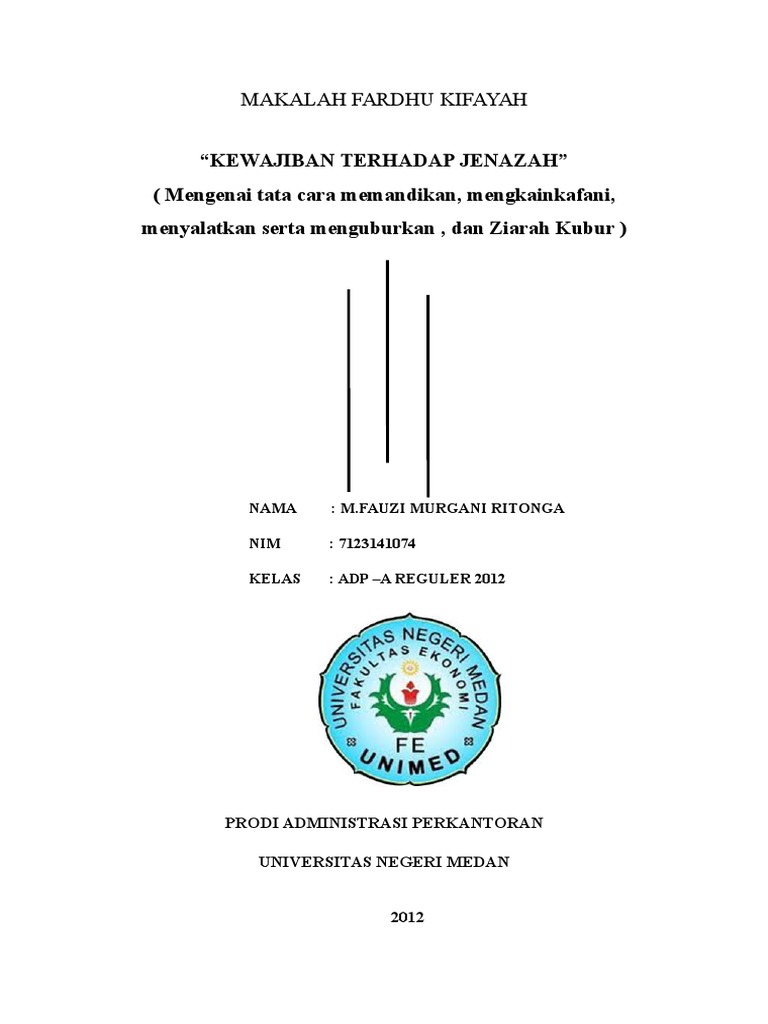 Makalah Fardhu Kifayah