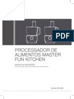 Processador de Alimentos Master em