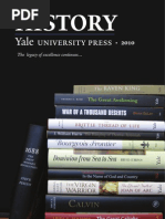 Yale University Press History 2010 Catalog