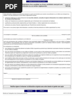 Demande d'évaluation comparative Québec | PDF | Chèque