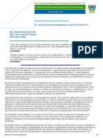 La Educación en Valores - Una Propuesta Pedagógica para La Formación Profesional