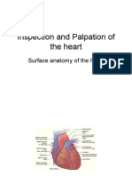 Inspection and Palpation of the Heart