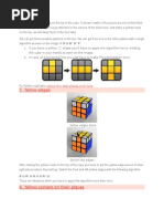 Yellow Edges: F R U R' U' F'