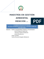 MAESTRIA GESTI+ôN AMBIENTAL MENCION