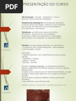 Heresias - Apresentação Do Curso