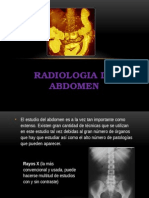 Radiologia de Abdomen