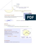 F2 Math - Circle