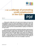 The Challenge of Promoting Youth Employment in The G20 Countries