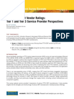 2010 Infonetics Research Survey Excerpts Ftth Equipment Vendor Ratings 091010